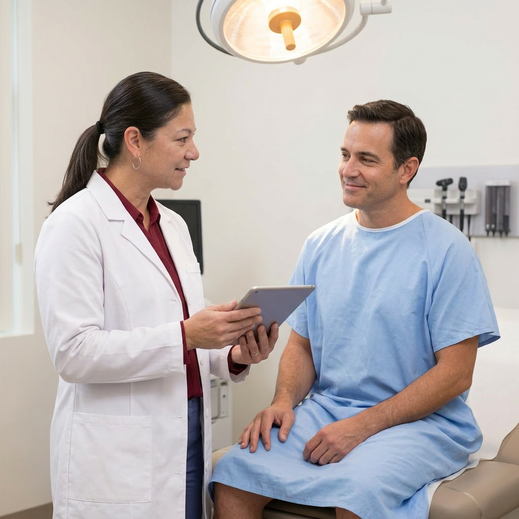 A careful, thorough evaluation for patients with rectal bleeding